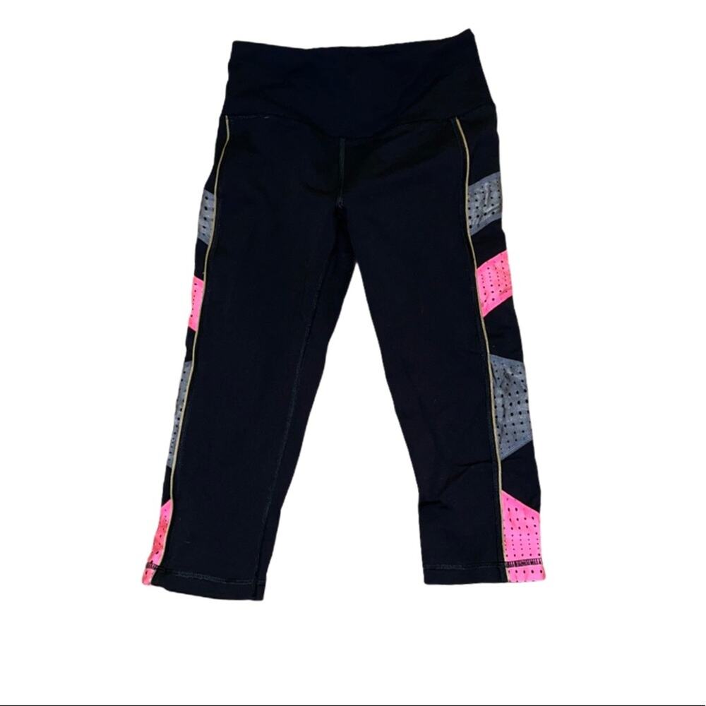 Victoria’s Secret knockout black crop pants XS